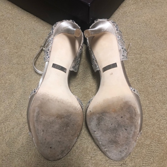 Badgley Mischka Collection - Roxy Sandal/Heel size 10 - Picture 14 of 16